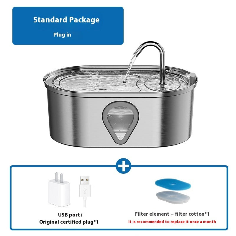 Automatic Fountain Cat Smart Water Feeder