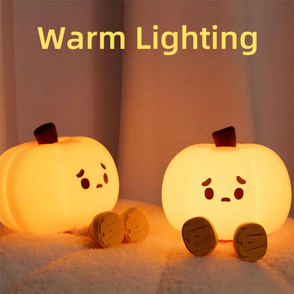 NNEOBA Cute Baby Pumpkin Night Lights-4