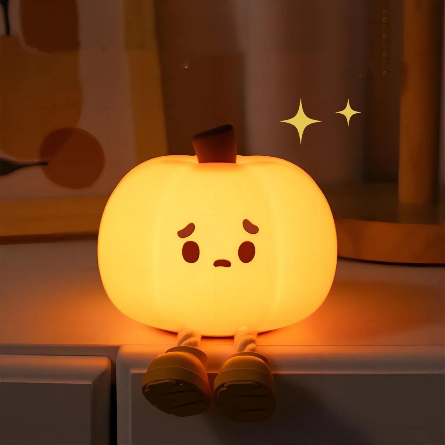 NNEOBA Cute Baby Pumpkin Night Lights-1