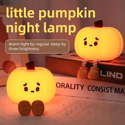 NNEOBA Cute Baby Pumpkin Night Lights-2