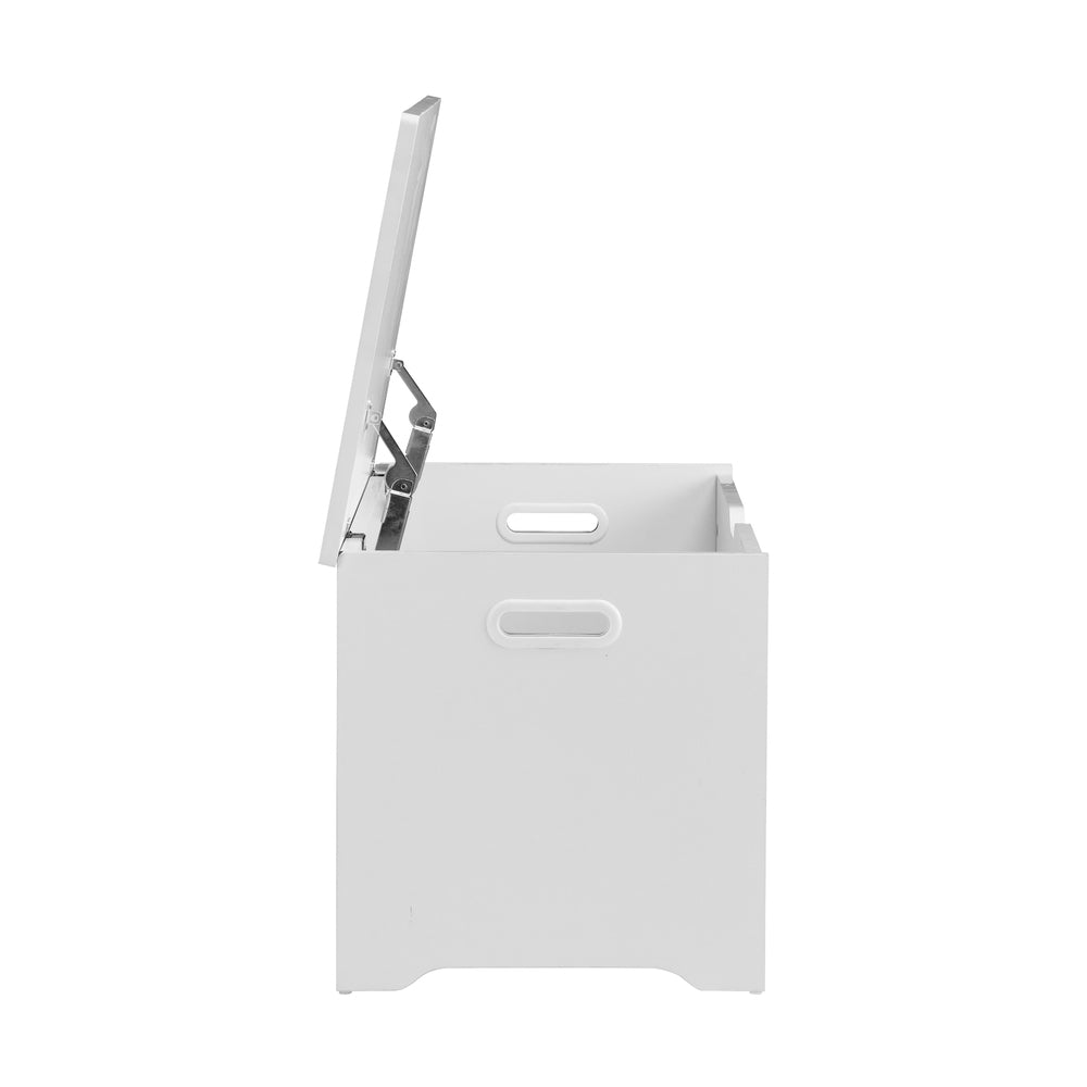 NNEED Kids Toy Storage Box Wooden Chest Container-4