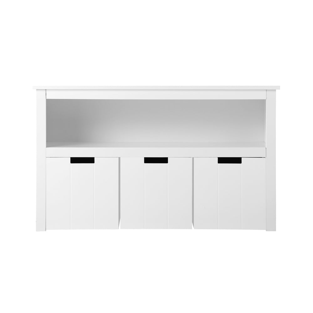 NNEED Wooden Kids Storage Cabinet With Portable Box-1