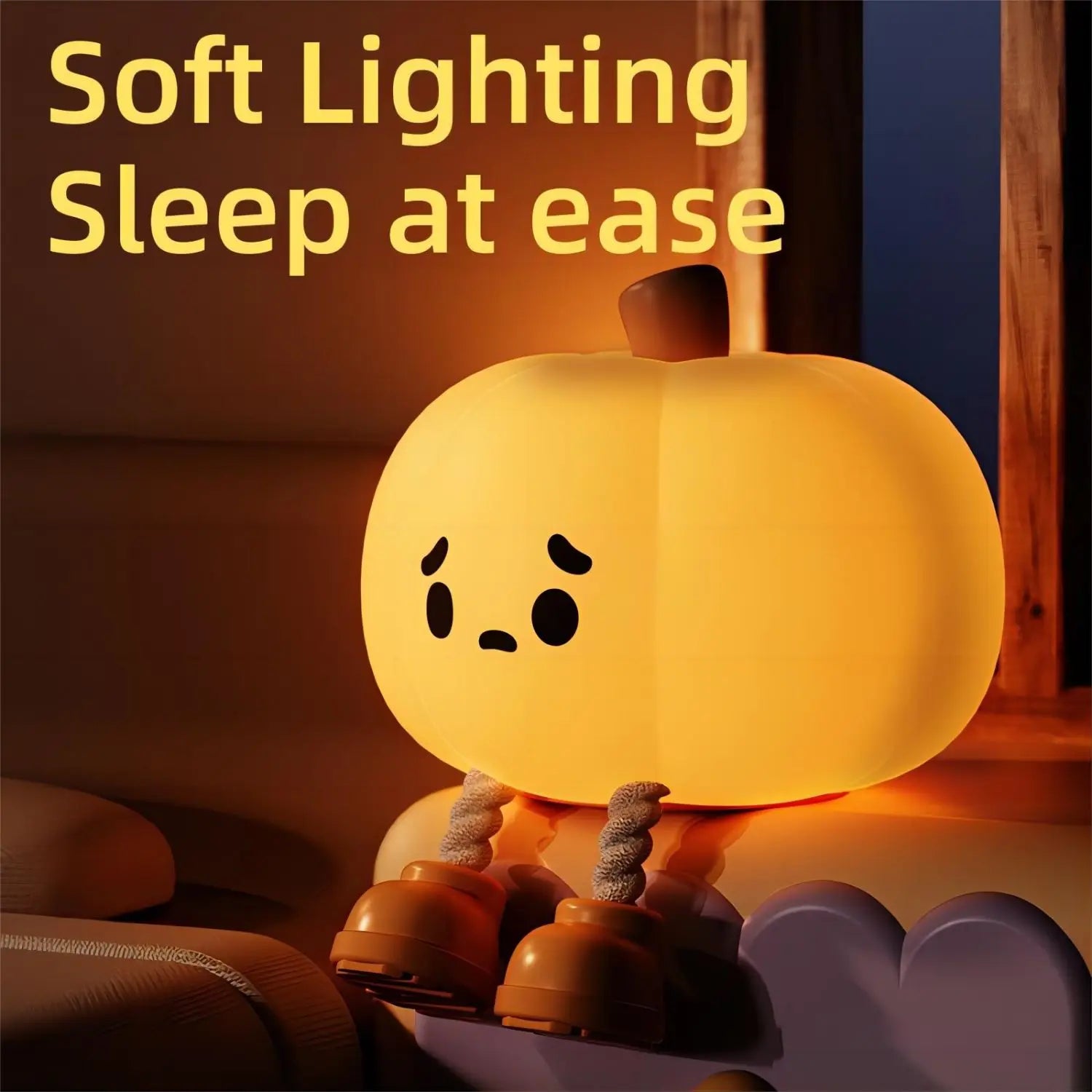 NNEOBA Cute Baby Pumpkin Night Lights-3