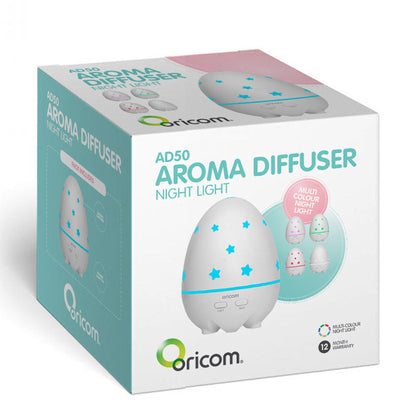 NNEDSZ Oricom Aroma Diffuser Humidifier & Night Light Baby Kids Room AD50-3