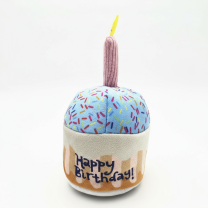 Pawty Time Birthday Cake Dog Toy