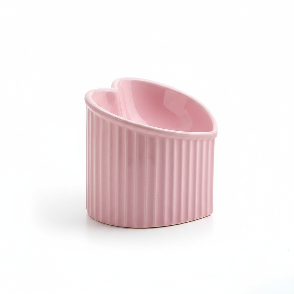 PawsieTilt Ceramic Bowl
