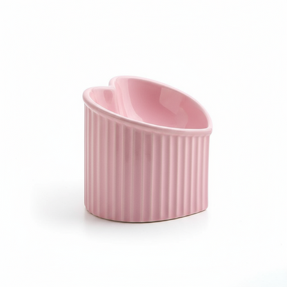 PawsieTilt Ceramic Bowl
